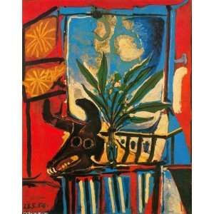 oil paintings   Pablo Picasso   24 x 30 inches   Still Life with bull 