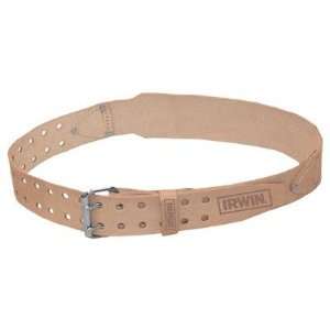  Irwin   ContractorS Belts 3 3/4 Tapered Leather Belt  Xl 