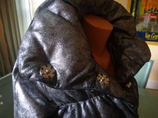 2,000 Thomas Wylde Puff Daddy Leather Puffer Warm Fall/Winter Down 