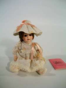 Paradise Galleries 8 Completely Porcelain Doll  