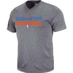  Adidas Oklahoma City Thunder Pre Game Fitted T Shirt Extra 
