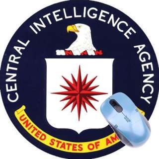 CIA UNITED STATES SEAL ROUND COMPUTER MOUSE PAD NEW  