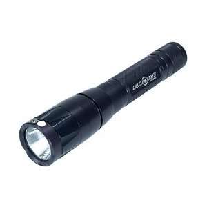    BK WH, L7 LumaMax Rechargeble LED Anodized Flashlight Systems, Black