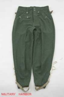 WWII German M43 field wool trousers keilhosen W34  