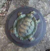 concrete 070 abs plastic turtle stepping stone mold  