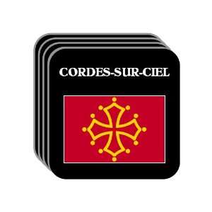  Midi Pyrenees   CORDES SUR CIEL Set of 4 Mini Mousepad 