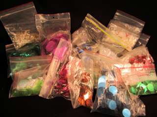 HUGE Craft Lot Sequins Pailletes Costuming Jewelry Making Ornaments 
