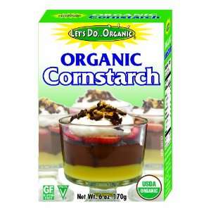 Lets DoOrganic Organic Cornstarch, 6 Ounce Boxes (Pack of 6 