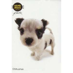 Hanadeka Dog   Mini Puzzle   Chihuahua Black/White Office 