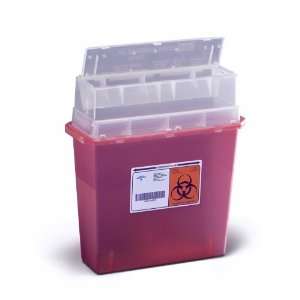 Wall Mount Sharps Container, 5qt (case of 30) Health 