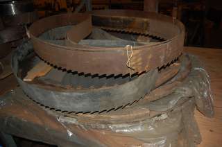 This lot consists of approximately (15) 1950s Saw Blades for a 