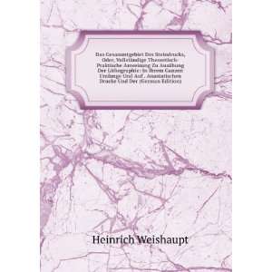   Drucke Und Der (German Edition) Heinrich Weishaupt Books