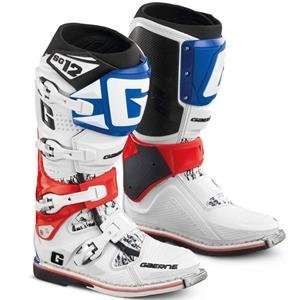 Gaerne SG 12 Boots   9/White/Blue/Red Automotive
