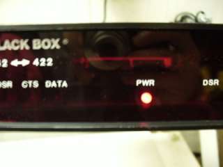 Black Box Corp IC455B Convertor Interface RS232 RS422  