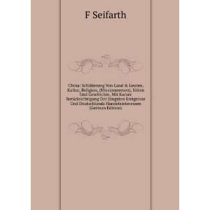   Und Deutschlands Handelsinteressen (German Edition) F Seifarth Books