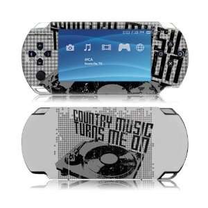   PSP Slim  UMG Nashville  Country Music Turns Me On Skin Electronics