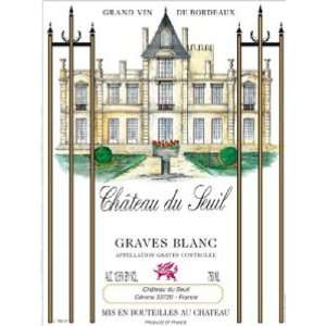  2007 Chateau Du Seuil Graves Sec Blanc 750ml Grocery 