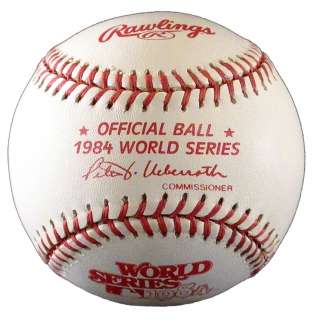 1984 World Series Game Baseball  