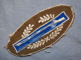 PATCH WW2 US ARMY CIB COMBAT INFANTRY BADGE THEATER MADE COOL ORIGINAL 