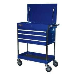    Homak 34 Professional 3 Drawer Service Cart   Blue Automotive