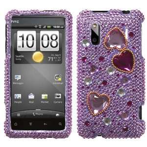 MYBAT Love Crash Diamante Phone Protector Cover for HTC 