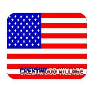  US Flag   Crestwood Village, New Jersey (NJ) Mouse Pad 