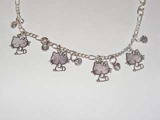 Hello Kitty Screened charmed bracelet / anklet 9  