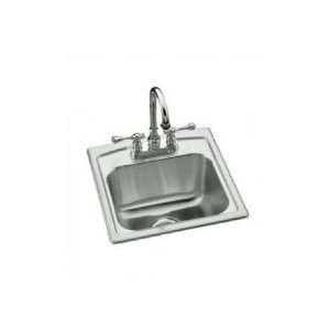 Kohler K 3349 1 Self Rimming Entertainment Sink w/ Single Hole Faucet 