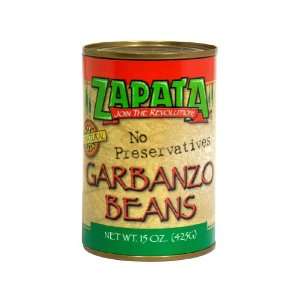  Zapata, Bean Garbanzo, 15 OZ (Pack of 12) Health 