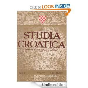   Edition) Instituto de Cultura Croata  Kindle Store