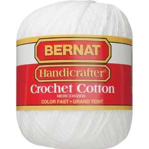  Handicrafter Crochet Thread  Solids  Bright White