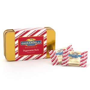 Ghirardelli Chocolate Gold Peppermint Bark Gift Tin, 6.23 oz.  