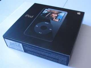 Apple iPod classic 5th Generation Black (30 GB) original box, all 