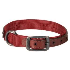  Sedona Dog Collars 1 Width with Leather Overlay   19 in 