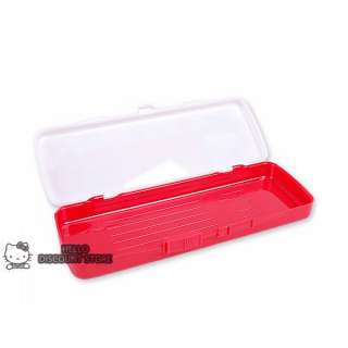 Hello Kitty School Supply Pencil Pen Case / Box  Ribbon