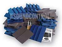 Auralex D36 Roominator Acoustical Foam+Glue Studio Kit  