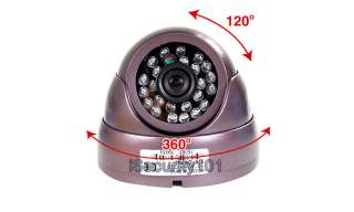 4x Outdoor 24 IR 1/3 Sony CCD 3.6mm 420TVL Vandal proof CCTV Dome 