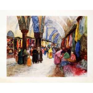   Turkey Marketplace   Original Color Print
