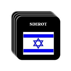  Israel   SDEROT Set of 4 Mini Mousepad Coasters 