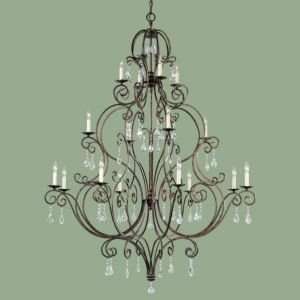  Murray Feiss R152316 Chateau 3 Tier 16 Light Chandelier 