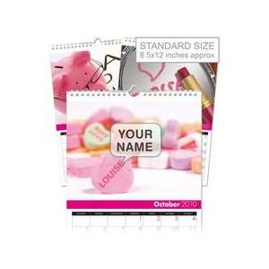  Pink Standard Calendar