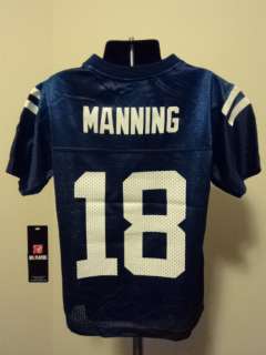 Reebok NFL Indianapolis Colts Peyton Manning Little Kids Football 