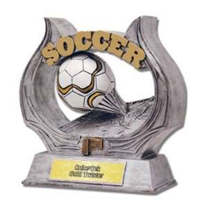  Hasty Awards 12 Custom Soccer Ultimate Resin Trophies GOLD 