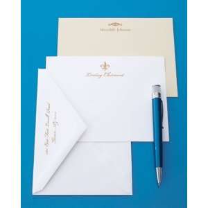  50 GoldMotif Cards with Personalized Envelopes