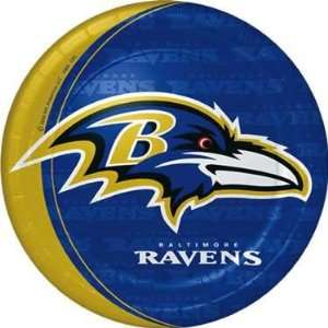  Baltimore Ravens Lunch Plates 8ct Toys & Games
