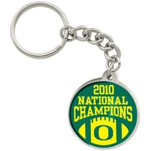   2010 BCS National Champions Domed Round Keychain 