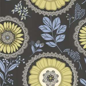  Graham and Brown Amy Butler Wallpaper   Lacework   Stone 