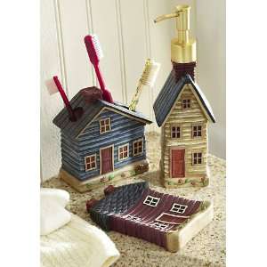  Saltbox Country House Bathroom Accessories Set Everything 