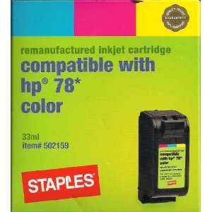   Injet Cartridge Compatible with HP 78 Color Electronics