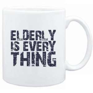  Mug White  Elderly is everything  Hobbies Sports 